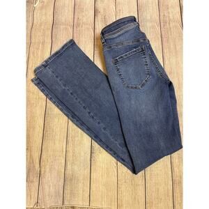 We the Free Boot Cut Stretch Button Fly Jeans Women's Size 24